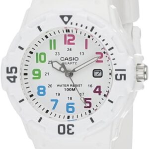 Casio LRW200H-7B Women’s Dive Surf Series Sports White Dial White Strap Date Watch