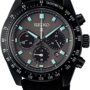 SEIKO Prospex Black Series Speedtimer Solar Chronograph Watch SSC923