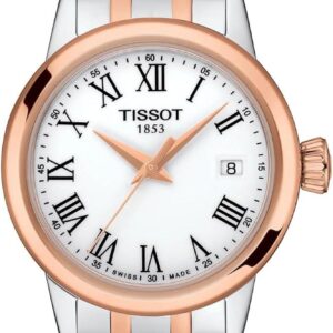 Tissot Classic Dream Stainless Steel Dress Watch Rose Gold T1292102201300