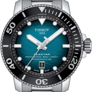 Tissot Seastar PRO 2K PW80 SS BR Aqua IND – A Masterpiece of Swiss Engineering
