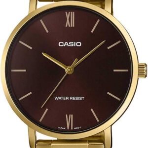 Casio MTP-VT01G-5B Men’s Gold Tone Stainless Steel Minimalistic Watch