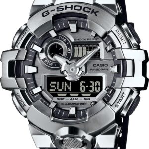 Casio G-Shock G-Steel Silver Analog Digital Men’s Watch GM700-1A