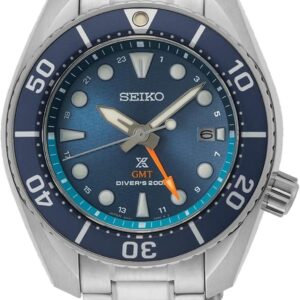 Seiko Prospex SFK001 Sea Sumo Solar GMT Blue Watch
