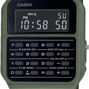 Casio CA53W Vintage Series | Green | Data Bank Watch