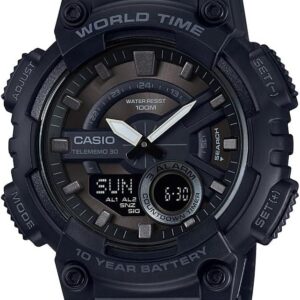 Casio AEQ110BW Series Men’s Analog-Digital Watch