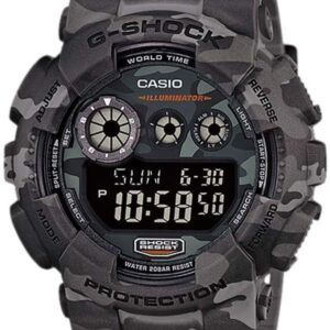 Casio G Shock Men’s GD-120CM-8CR G-Shock Digital Display Quartz Grey Watch
