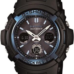 Casio AWG-M100A-1ACR G-Shock AWGM100A-1A Men’s Tough Solar Black Resin Sport Watch