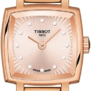 Tissot Women’s Lovely Stainless Steel Dress Watch Rose Gold T0581093345600