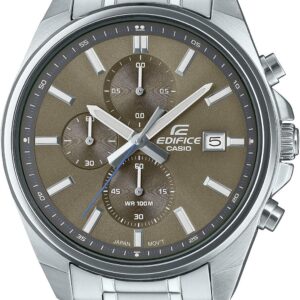 Casio Edifice Men’s Stainless Steel Chronograph Date Indicator 43.8mm Watch EFV-610D-5CV