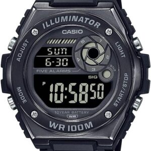 Casio MWD100H Series | Men’s Digital Watch | Black/Black