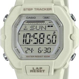 Casio LWS2200H Series | Men’s Digital Watch | White/White