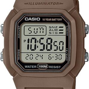 Casio W800HG Series Men’s Digital Watch – Beige