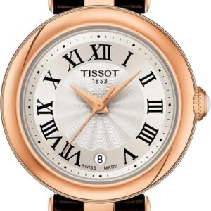 Tissot Women’s Bellissima 316L Stainless Steel Case with Rose Gold PVD Coating Dress Watch