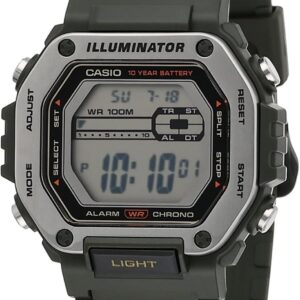 Casio LED Illuminator 10-Year Battery Men’s Watch MWD-110H-3AV