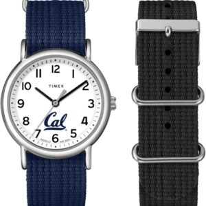 Timex Unisex Weekender Box Set 38mm Watch – U Cal Berkeley Golden Bears