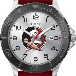 Timex Tribute Men’s Collegiate Gamer 42mm Watch – Florida State Seminoles
