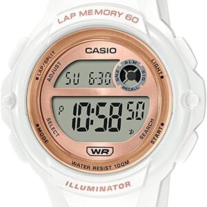 Casio Illuminator Lap Memory 60 5-Year Battery Women’s Digital Sports Watch