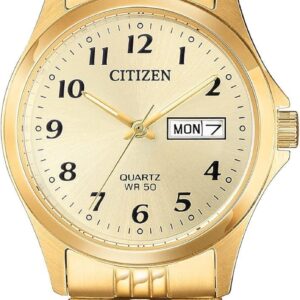 Citizen Quartz Women’s Watch, Stainless Steel, Classic, Gold-Tone