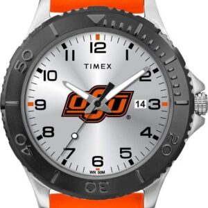 Timex Tribute Men’s Collegiate Gamer 42mm Watch – Oklahoma State Cowboys