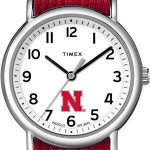 Timex Unisex Weekender 38mm Watch – Nebraska Cornhuskers Edition