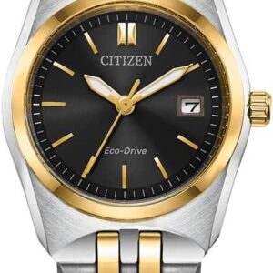 Citizen Women’s Eco-Drive Corso Classic Watch in Two-Tone Stainless Steel
