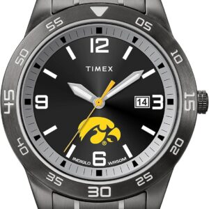 Timex Tribute Men’s Collegiate Acclaim 42mm Watch – Iowa Hawkeyes