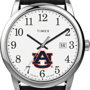 Timex Tribute Men’s Collegiate Easy Reader 38mm Watch – Auburn Tigers