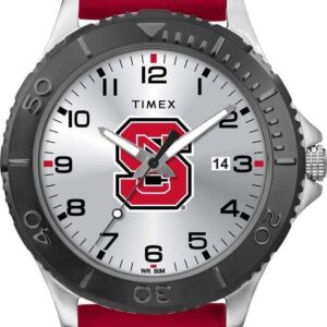Timex Tribute Men’s Collegiate Gamer 42mm Watch – NC State Wolfpack