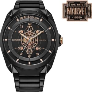 Citizen Men’s Marvel Eco-Drive, Limited Edition Marvel Watch and Pin Boxed Set