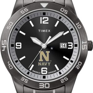 Timex Tribute Men’s Collegiate Acclaim 42mm Watch – Navy Midshipmen