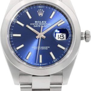 Rolex Datejust 41 Blue Dial Stainless Steel Men’s Watch 126300BLSO