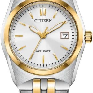 Citizen Women’s Eco-Drive Corso Classic Watch in Two-Tone Stainless Steel