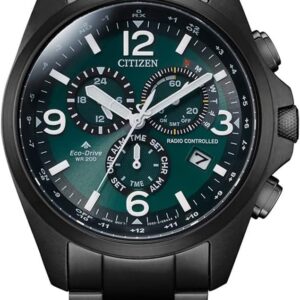 Citizen Men’s Chronograph Eco-Drive Watch Promaster Sky, Black, Bracelet