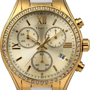 Timex Women’s Premium Dress 38mm Watch – Gold-Tone Elegance