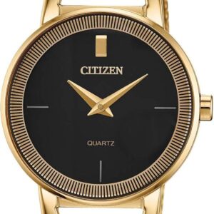 Citizen Quartz Women’s Watch, Stainless Steel, Classic, Gold-Tone