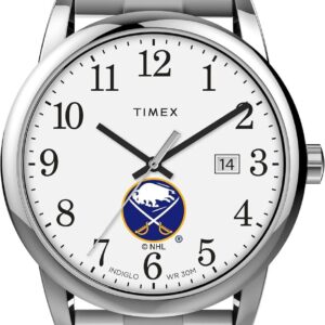 TIMEX Men’s Easy Reader 38mm Watch – Buffalo Sabres with Expansion Band