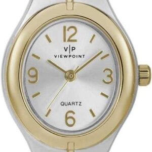 Timex Viewpoint Women’s Two-Tone Stainless Steel Expansion Band Watch – CC3D83200