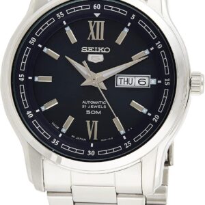 SEIKO 5 Automatic Blue Dial Stainless Steel Men’s Watch SNKP17J1