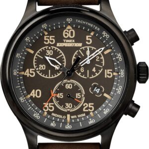 Timex Men’s Expedition Field Chrono 43mm Watch with Timex Pay Contactless Payment