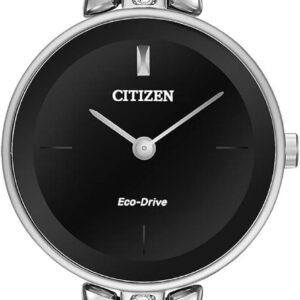Citizen Women’s Eco-Drive Modern Axiom Bangle Diamond Watch