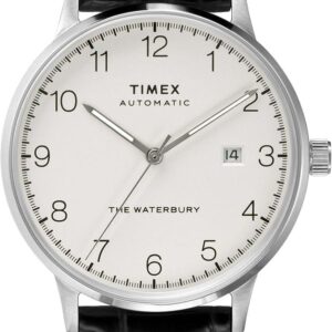 Timex Waterbury Classic Automatic 40mm Silver Black