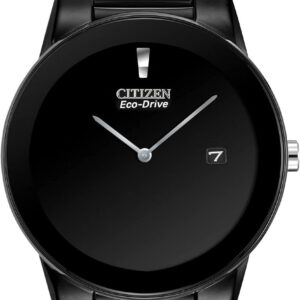 Citizen Men’s Eco-Drive Modern Axiom Watch in Black IP Stainless Steel