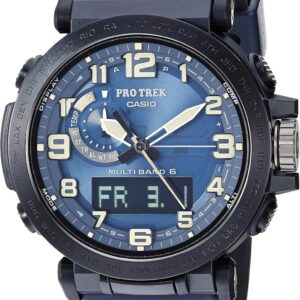 Casio PRW6600Y Series: Pro Trek Blue Watch with Tough Solar & Atomic Timekeeping
