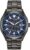 Citizen Men’s Eco-Drive Weekender 3-Hand Date Watch in Black IP Stainless Steel, Blue Dial