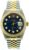 Rolex Men’s Datejust 16013 36mm Steel & Gold with Blue Diamond Dial