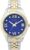 Timex Women’s Waterbury Legacy 34mm Watch – Blue Dial Two-Tone Elegance