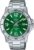 Casio MTP-VD01D-3BV Men’s Enticer Stainless Steel Green Dial Casual Analog Sporty Watch