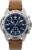 Timex Men’s Expedition North Ridge 42mm Watch – Tan Strap Blue Dial