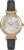 Timex Women’s Main Street 31mm Watch – Black Strap Silver Dial Gold-Tone Case
