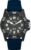Timex Men’s Diver 42mm Watch – Blue Strap Black Dial Black Case
